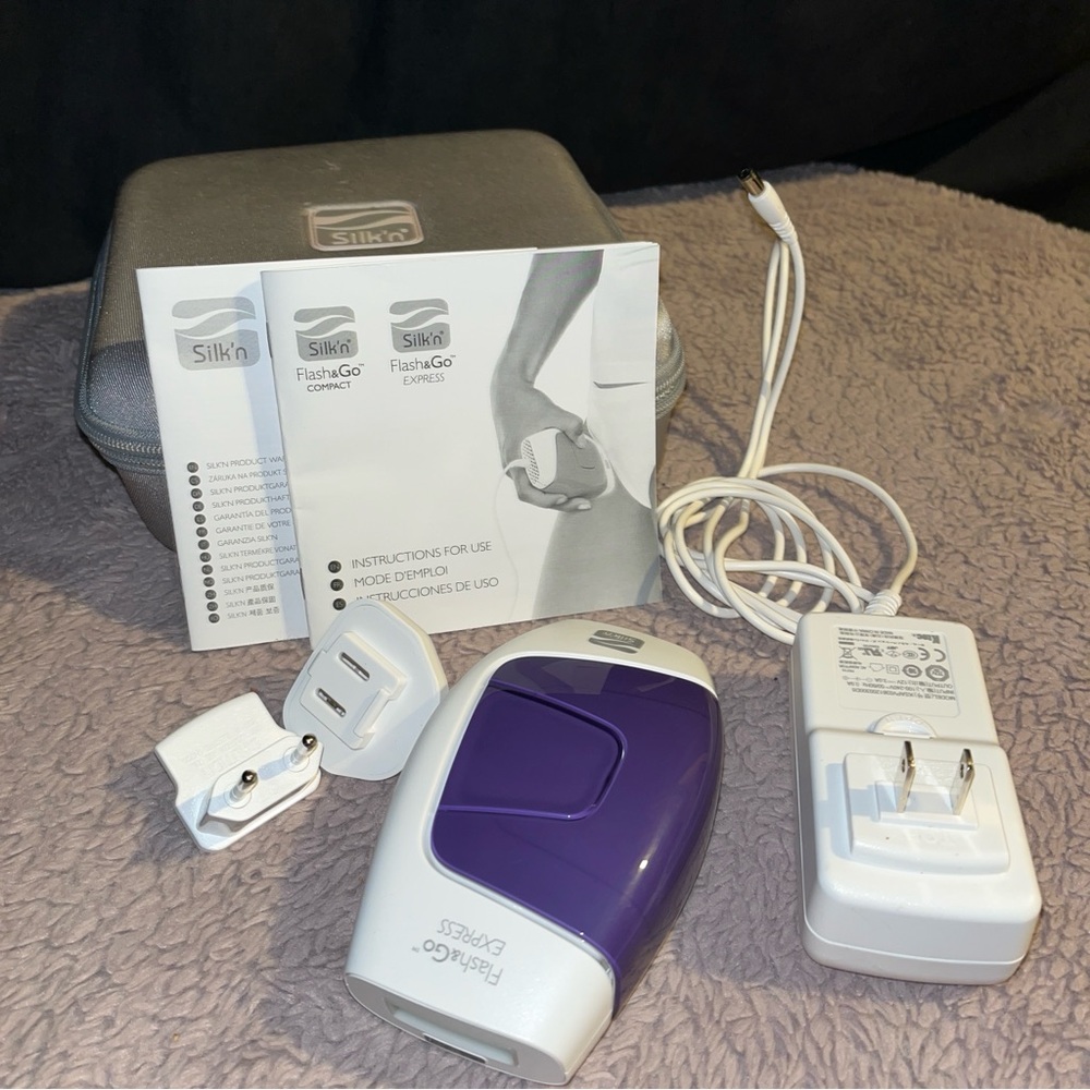 Silk'n Purple Flash&Go Hair Removal Device